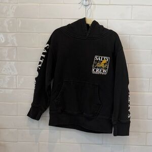 Salty Crew Black Hoodie with Logo